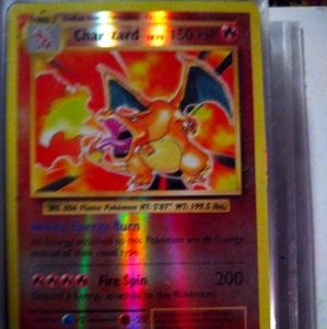 Halo rare classic charizard